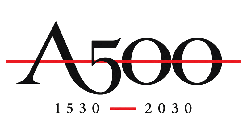 Augustana500 A500 anniversary emblem